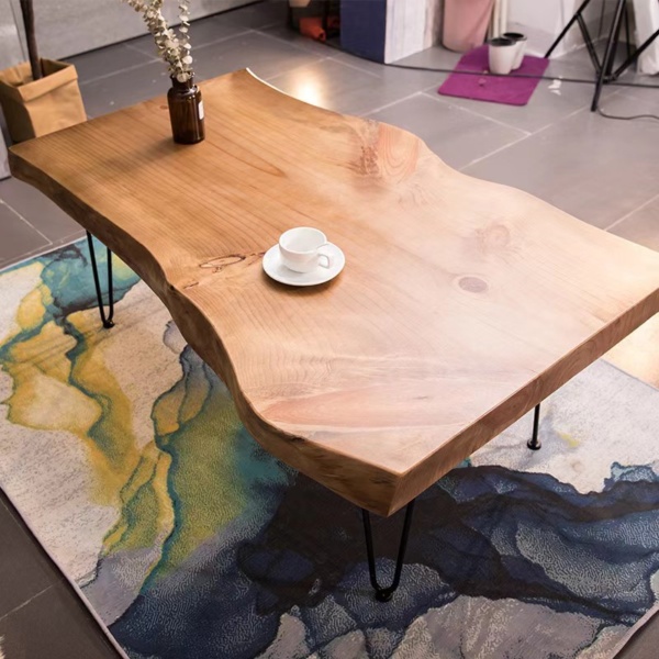 Live Edge Wood Coffee Table - Image 2