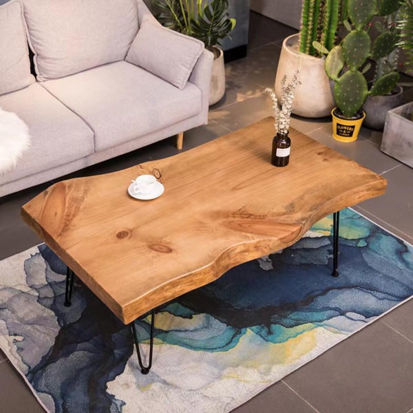 Live Edge Wood Coffee Table