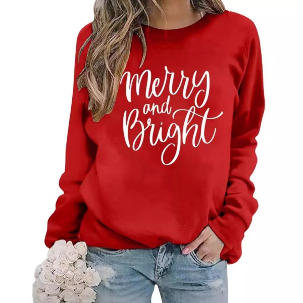 Merry and Bright Christmas Shirt - Image 3
