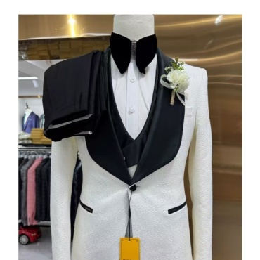 Royal White Jodhpuri Suit