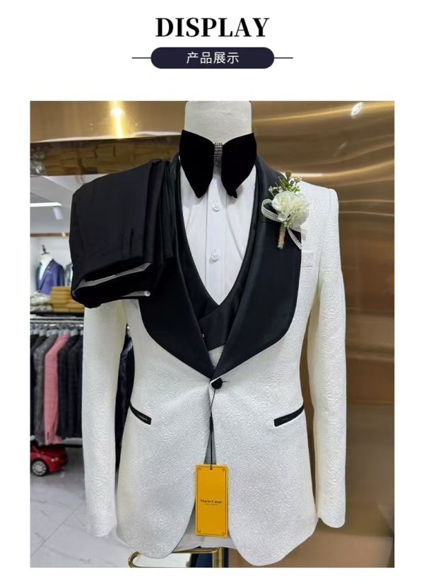 Royal White Jodhpuri Suit