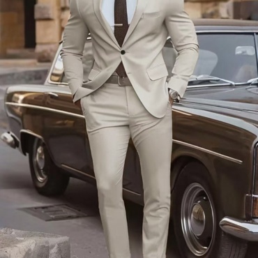 Grey Colour Coat Pant