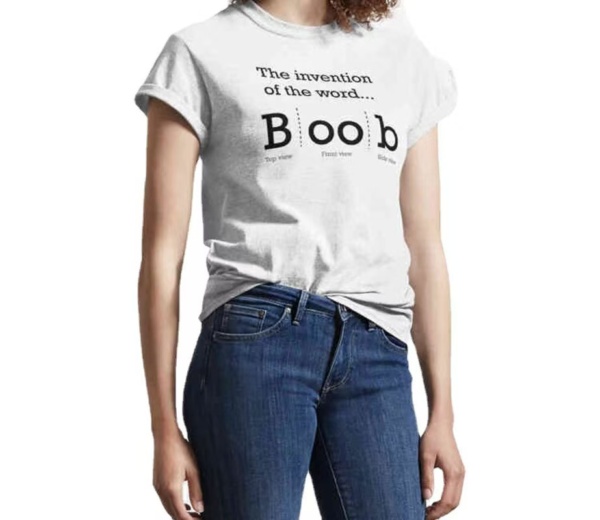 Big Boobs Graphic T-Shirt