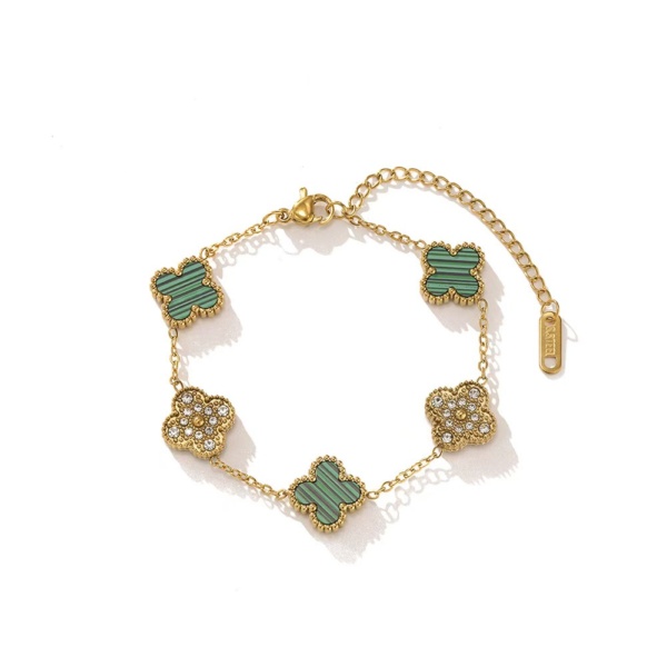 Four Leaf Clover Bracelet - Image 2