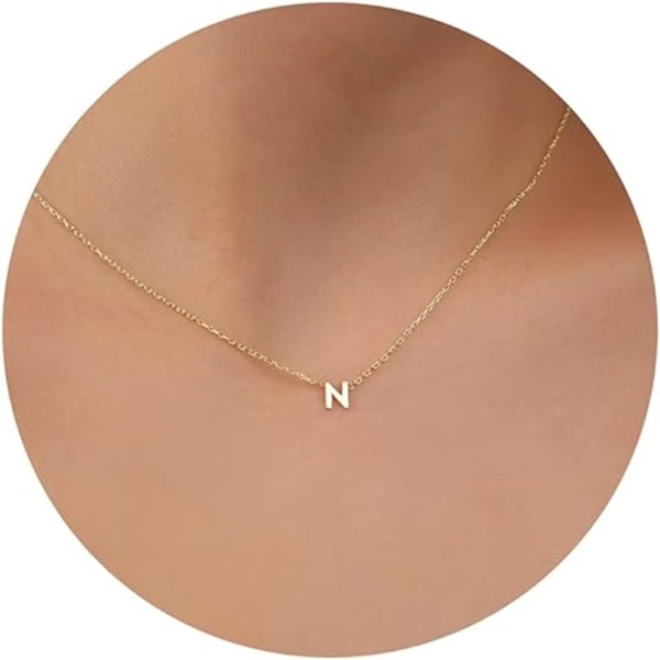 Gold Initial Necklace - Image 20