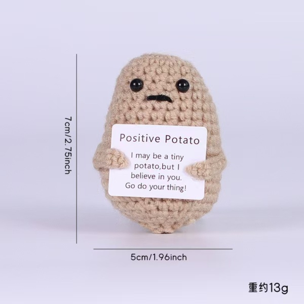 Positive Potato Plush Toy - Image 2