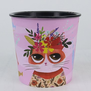 Hand-Painted Flower Pots
