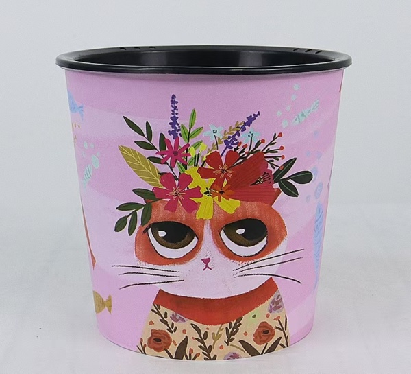 Hand-Painted Flower Pots