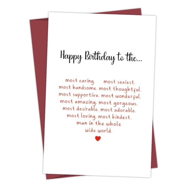 Birthday Card for Boyfriend