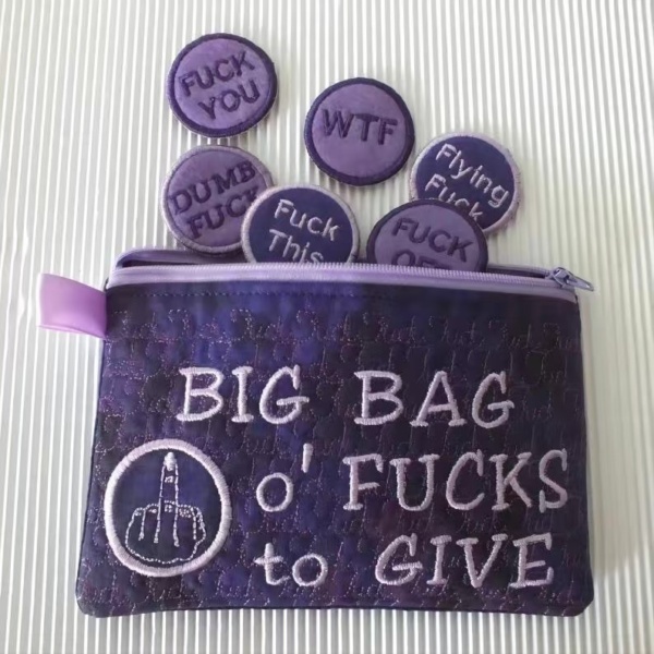 Big Bag of Fucks to Give Zipper Pouch - Image 9