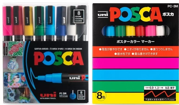 Posca Markers Uni Posca PC - 3M