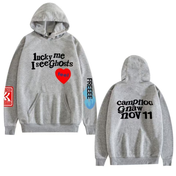 Lucky Me I See Ghosts Hoodie - Image 2