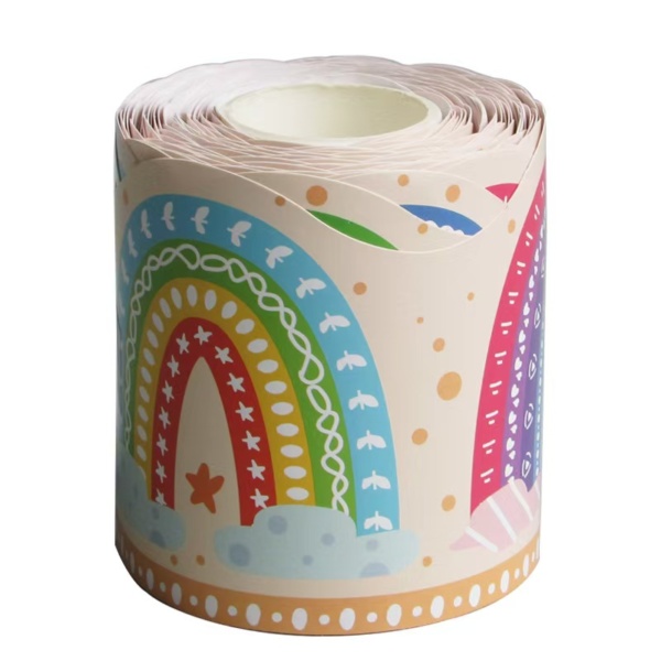 Boho Rainbow Border Decor Paper - Image 3