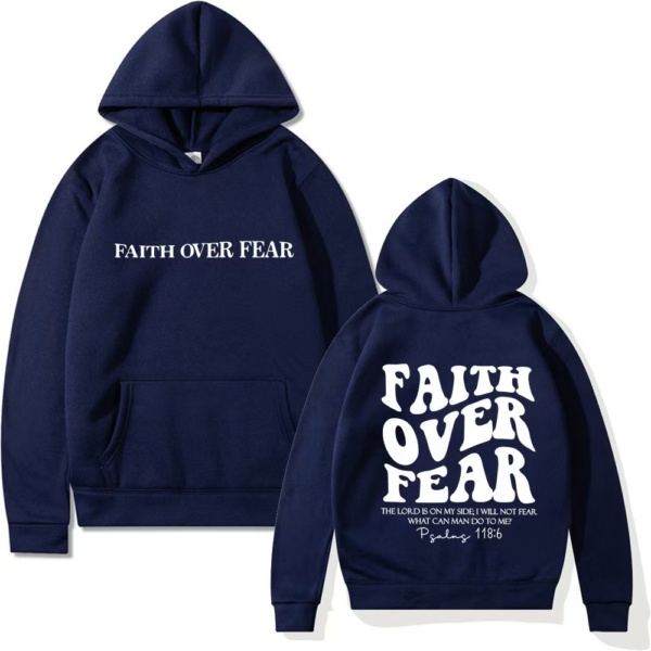 Faith Over Fear Hoodie - Image 3
