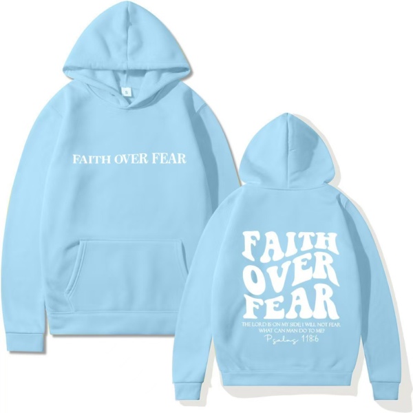 Faith Over Fear Hoodie - Image 7