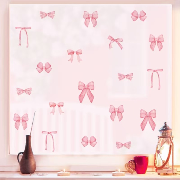 Coquette Bow Wallpaper 20*30cm 4pcs