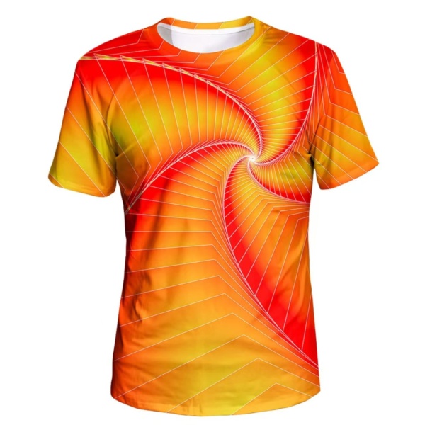 Orange Graphic Tee