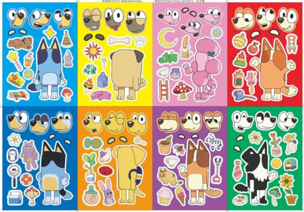 Bluey Party Stickers - Image 2