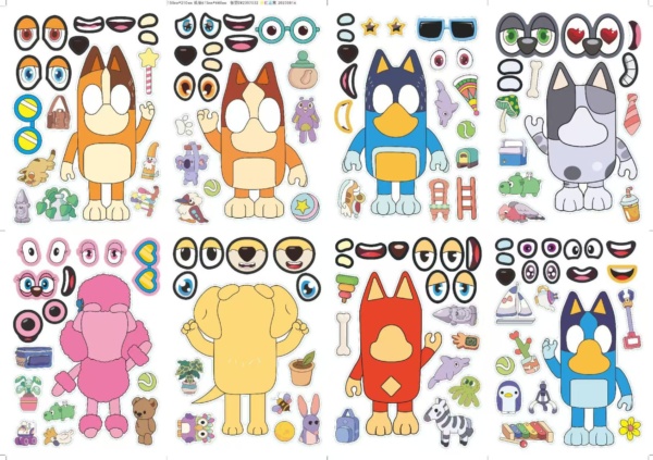 Bluey Party Stickers - Image 5