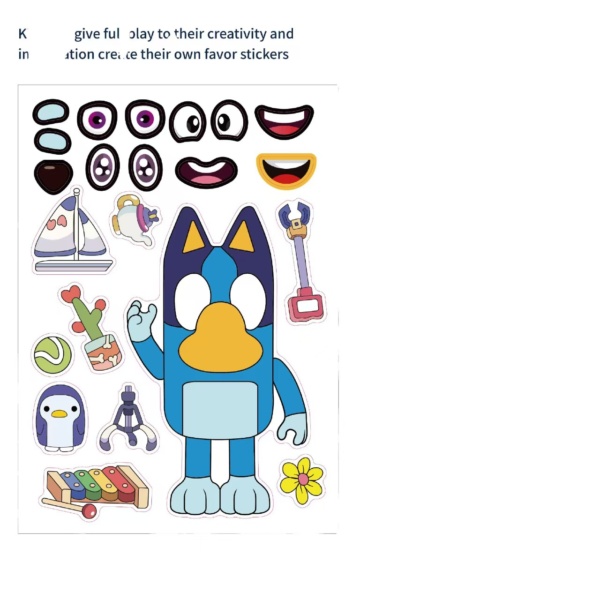 Bluey Party Stickers - Image 6