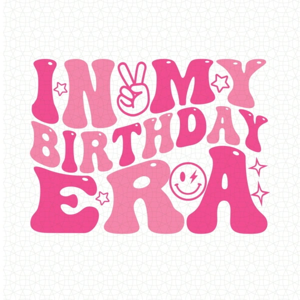 10pcs "In My Birthday Era" Acrylic Accessories