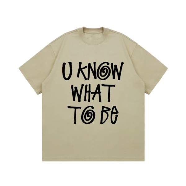 U Know What To Be T-Shirt Decal DIY - Image 8