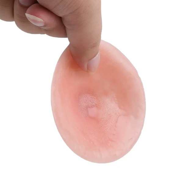 Silicone Breast Form Perky Nipples - Image 4