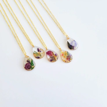 Birth Flower Necklace