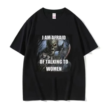 Hard Skeleton Funny Meme T-Shirt